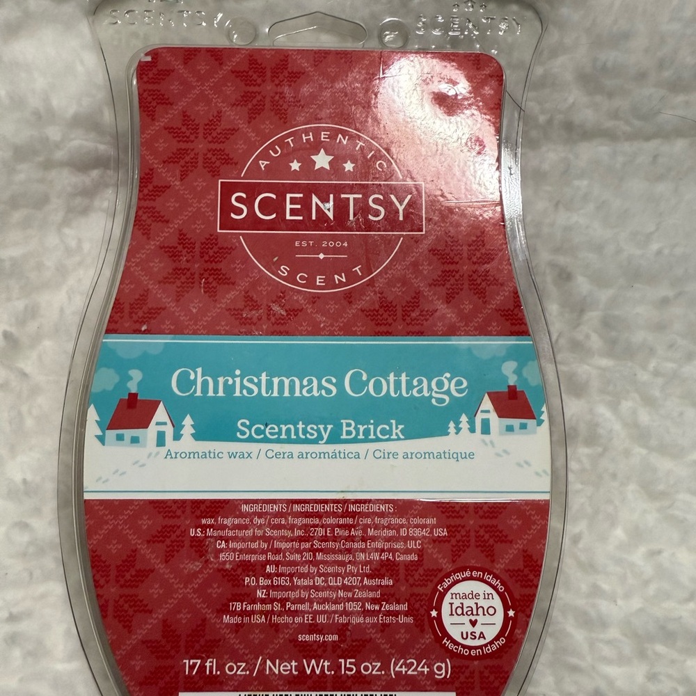 Scentsy Brick - Christmas Cottage